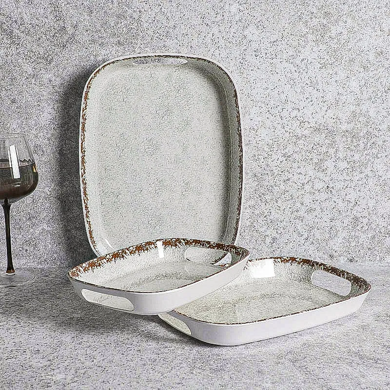 Magna Opulance Serving Tray - Set Of Three media 1