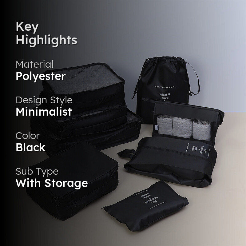 Beta Lightweight Travel Organizer - Set Of Eight media 2
