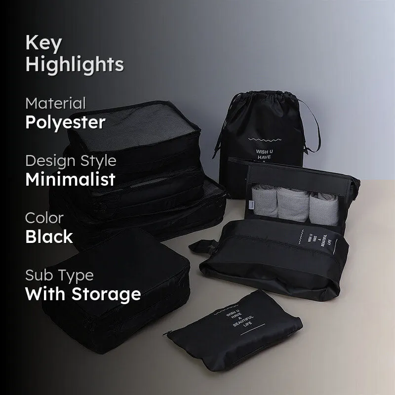 Beta Lightweight Travel Organizer - Set Of Eight media 2