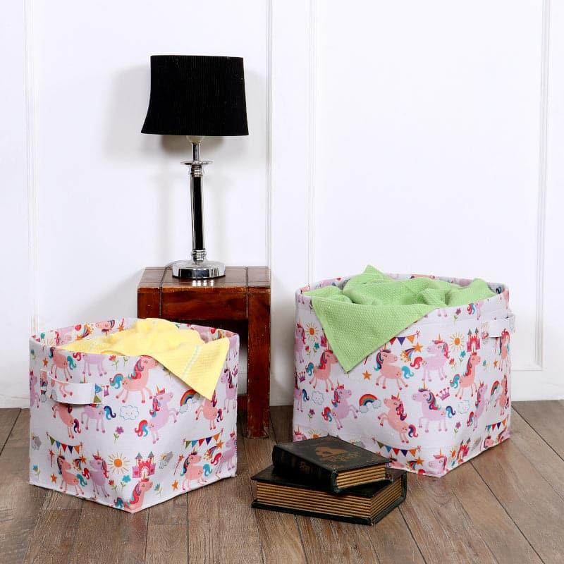 Unicorn Laundry Basket media 4