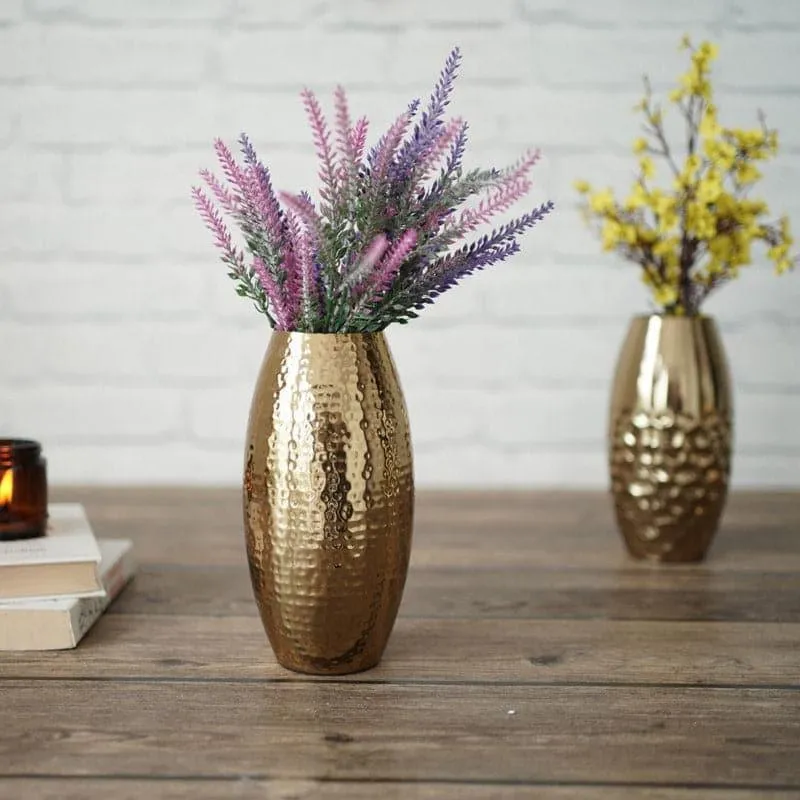 Zoery Metal Vase - Set Of Two media 4