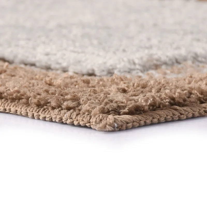 TuftTouch Microfiber Bath Mats (Beige) - Set of Two media 4