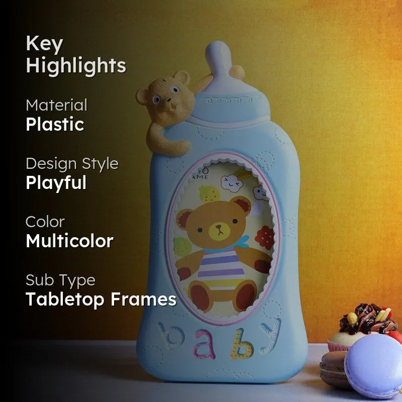 Baby Sip Photo Frame - Blue media 2