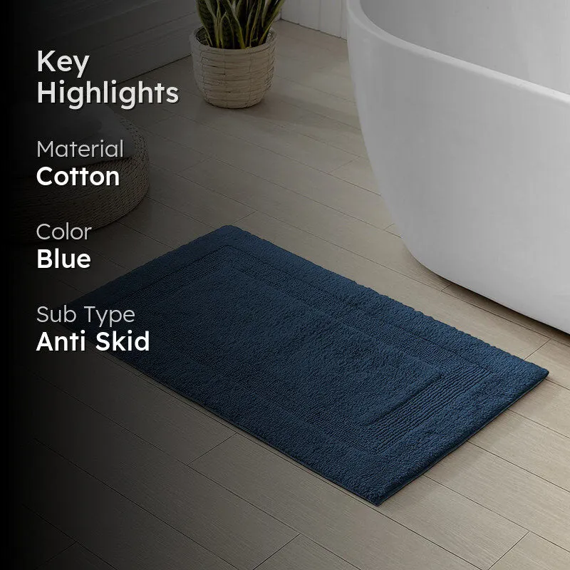 Paris Luxe Reversible Bath Mat - Teal media 2