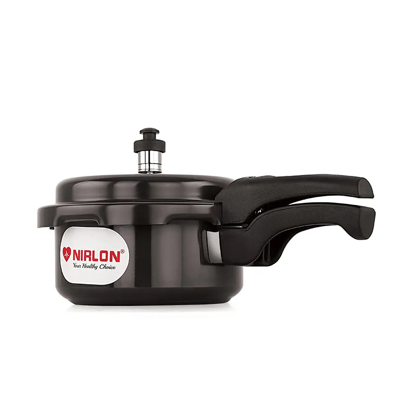 Nirlon Hard Anodized Pressure Cooker - 2000 mL/ 8 Inches media 7