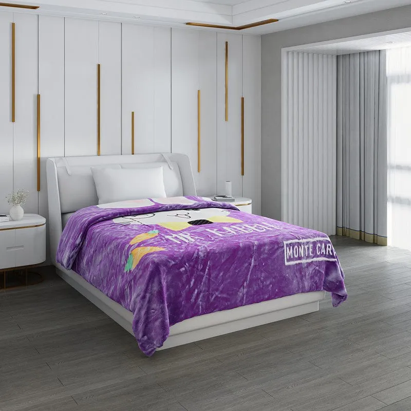 Monte Carlo Lavender Dreams Blanket - 600 GSM media 1