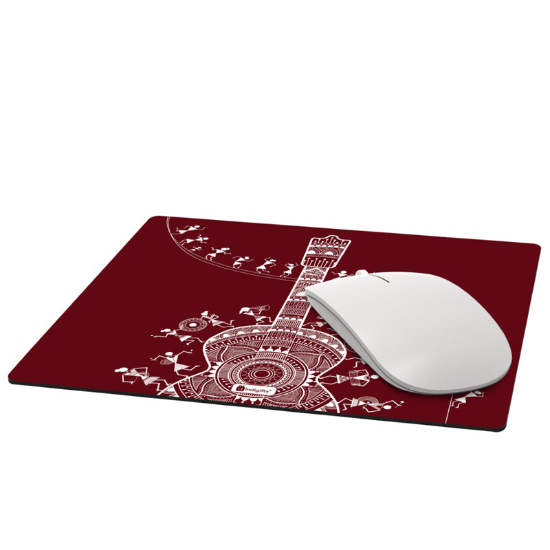 Wali Music Strings Mouse Pad - Red media 4