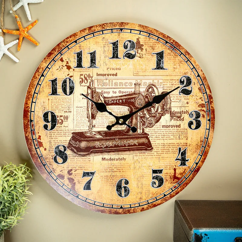 Tailored Time Analog Wall Clock media 1