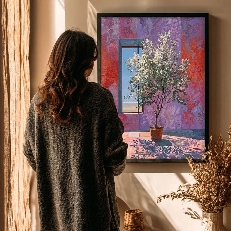 Dream shade Canvas Wall Painting - Black Frame media 4