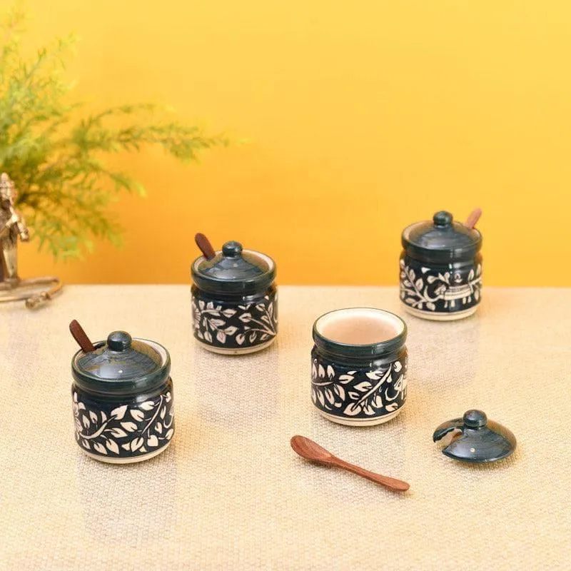 Jungle Jam Storage Jar (120 ml) - Set Of Four media 1