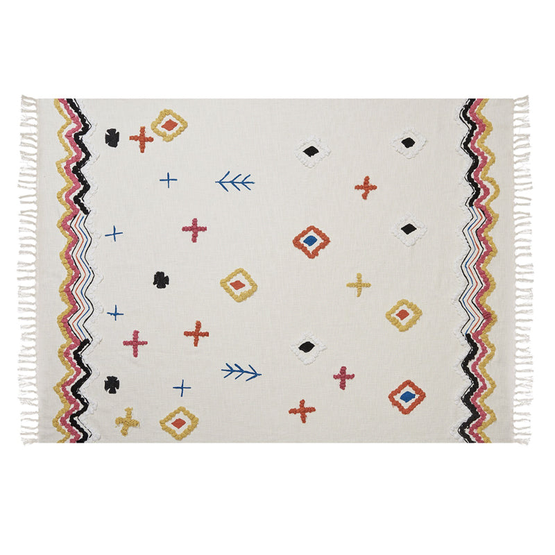 Tassel Tide Cotton Throw media 4