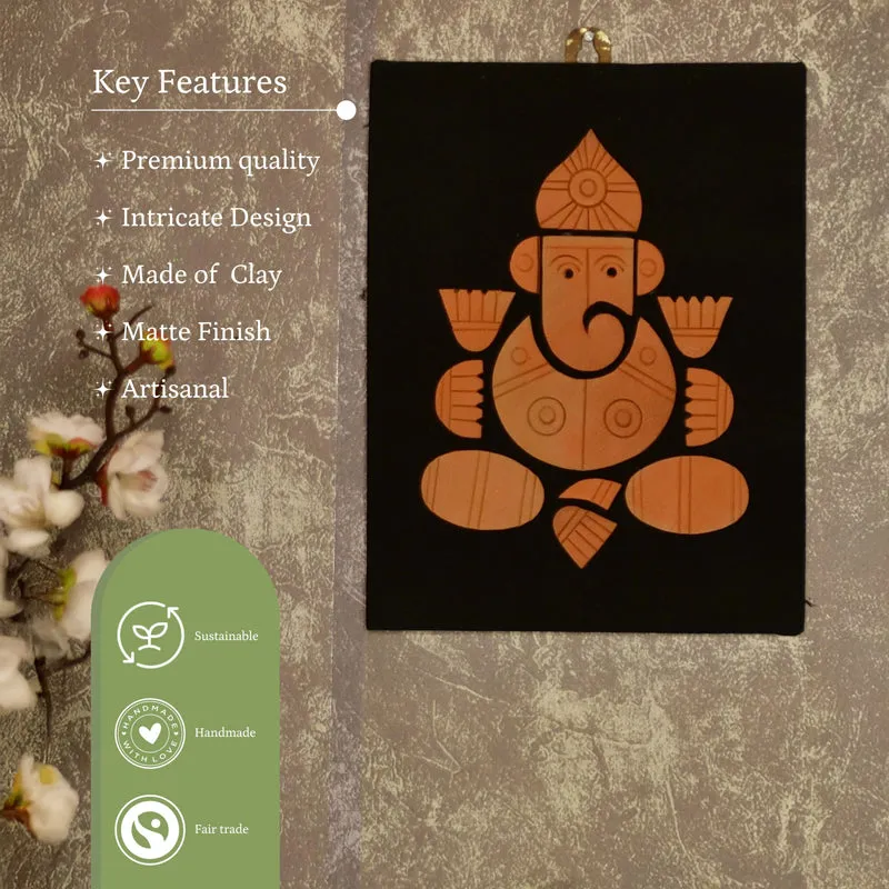 Ekadanta Echo Terracotta Wall Art media 6