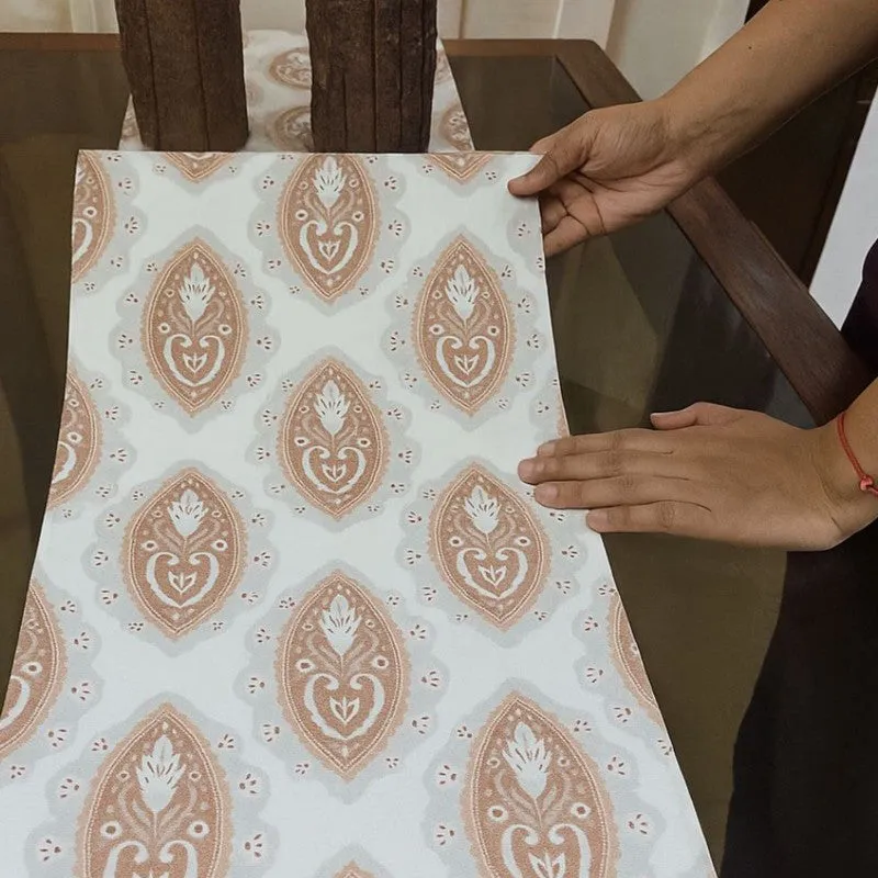 Sutrika Floral Teardrop Table Runner media 4