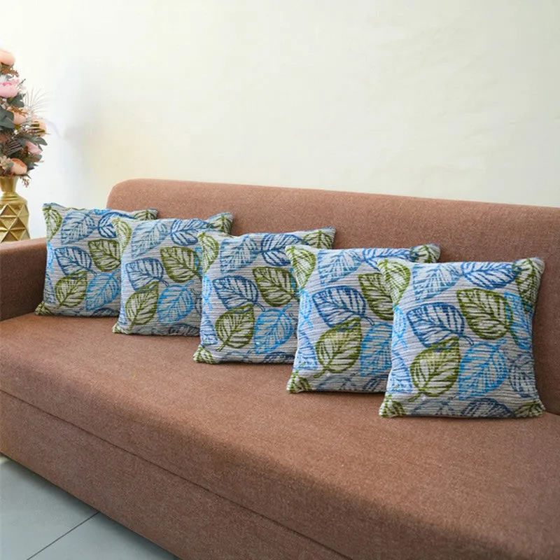 EdenPetals Cushion Covers (Blue) - Set Of Five media 4