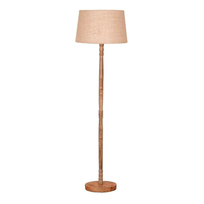 Elfin Neo Wooden Floor Lamp - Brown - 4