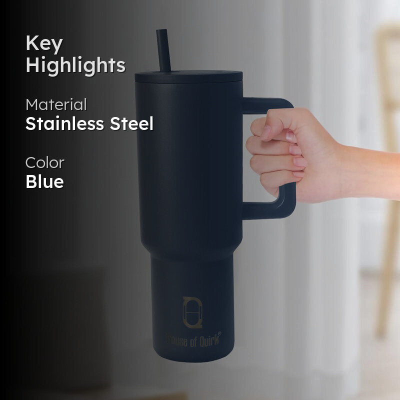 Hydra Boost Stainless Steel Tumbler (1200 ML) - Shadow Blue image 2