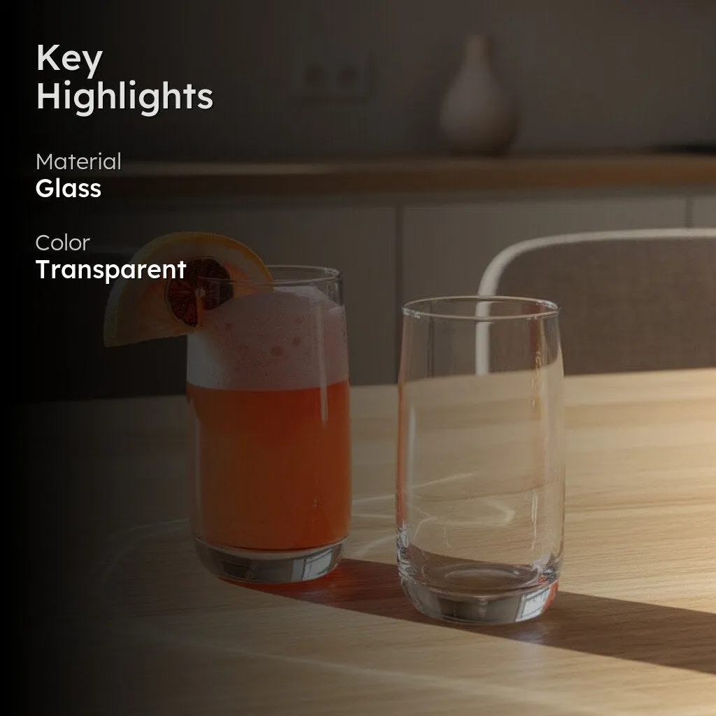 Yenzo Glass Tumbler - 350 ML media 3