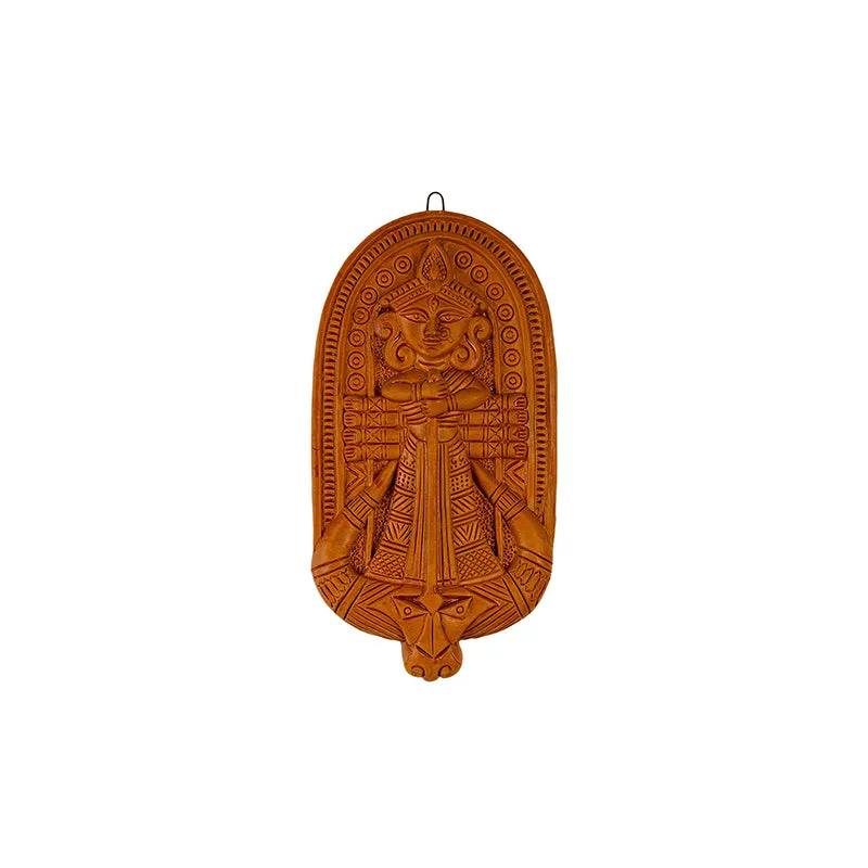 Mrittika Durga Terracotta Wall Accent media 3