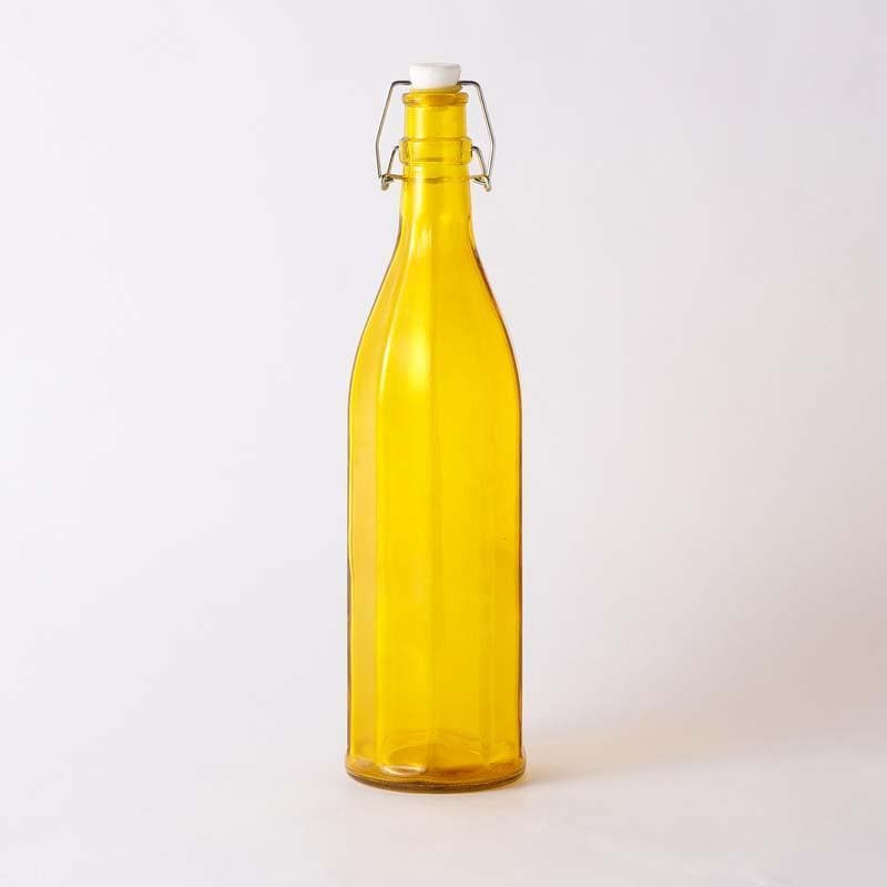 Vintage Fliptop Bottle - Yellow media 5