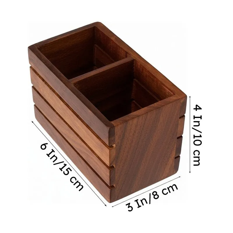 Timber Tidy Wood Cutlery Stand media 8