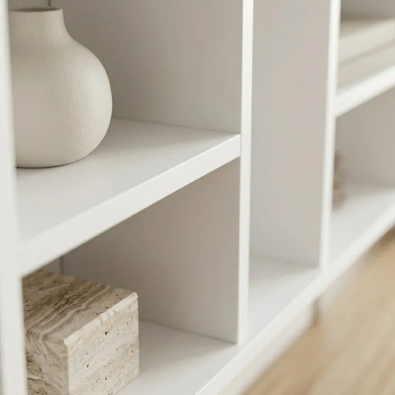 Bradbury Wall Shelf - White media 3