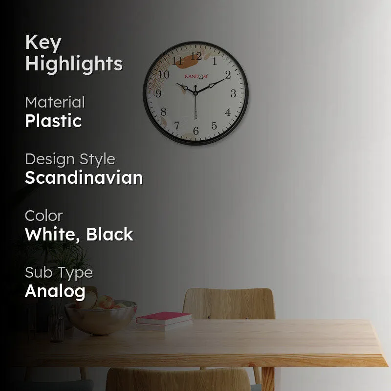 Marok Sweep Silent Wall Clock media 2