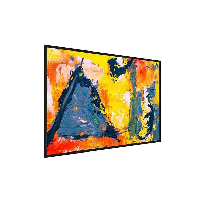 The Vibrant Colours Canvas Wall Painting - Black Frame media 3