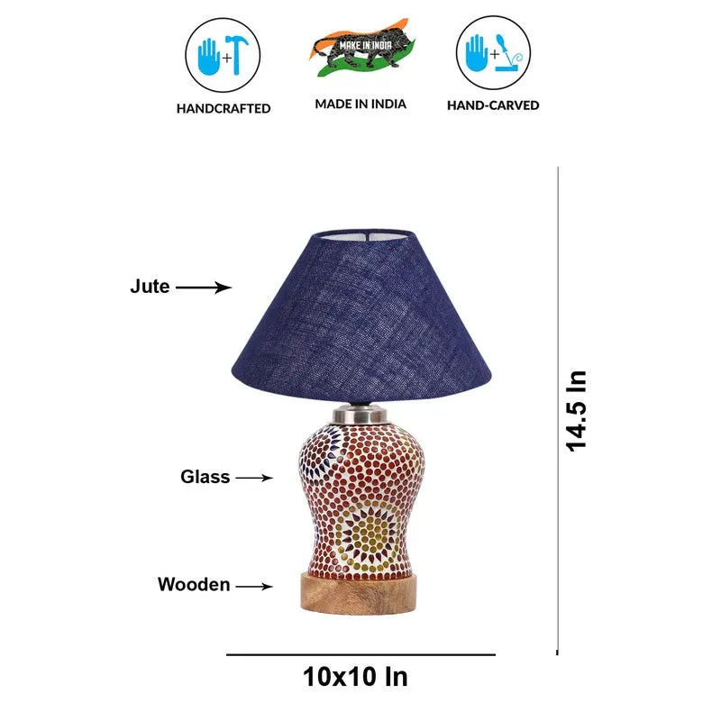 Baskira Wooden Table Lamp - Multicolor media 9