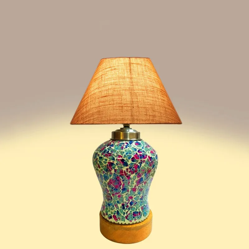 Glowex Wooden Table Lamp - Multicolor media 5