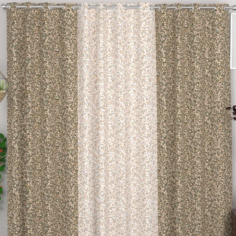 Garden Petal Symphony Curtains - Set of Three media 4