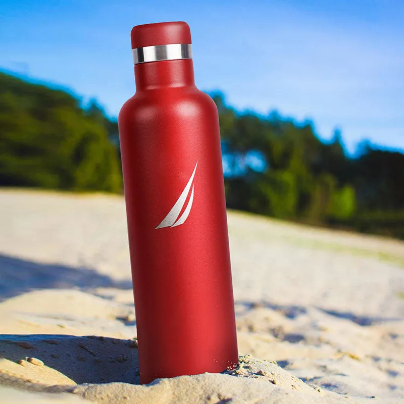 Nautica Vitae Pulse Leakproof Insulated Stainless Steel Thermos (Red) - 750 mL media 1