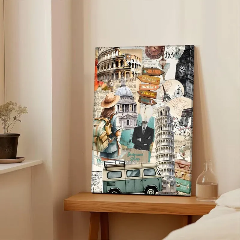 Leaning Collage Canvas Wall Art media 3
