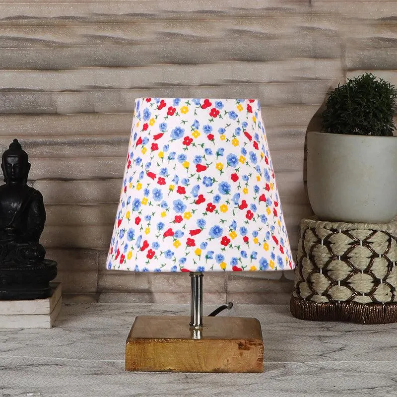 Tryda Color Splash Fabric Table Lamp - Multicolor media 3