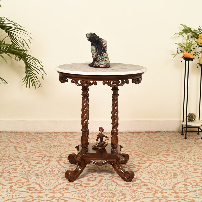Fiona Teak Wood Side Table