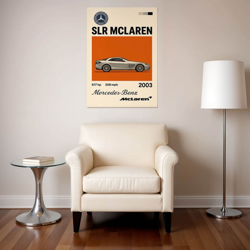 SLR McLaren Legacy Wall Poster