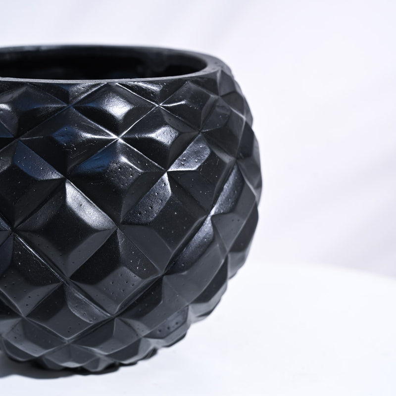 UGAOO Planter Heraldry Vase Ball - Black media 6