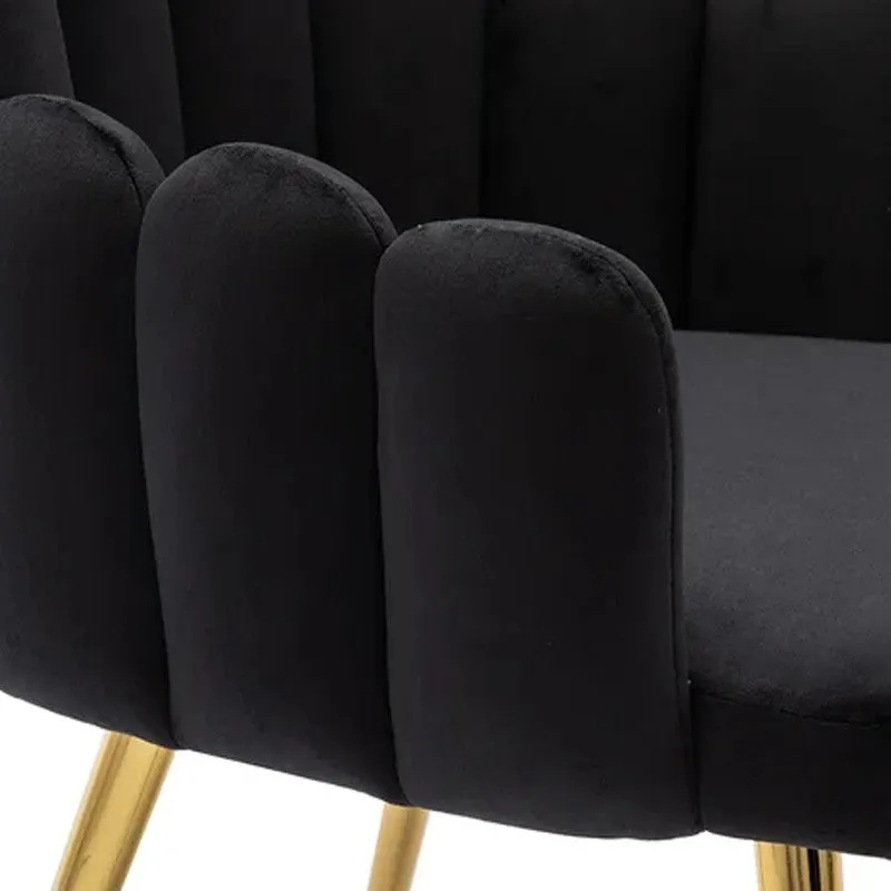 Alverra Metal Accent Chair - Black media 4