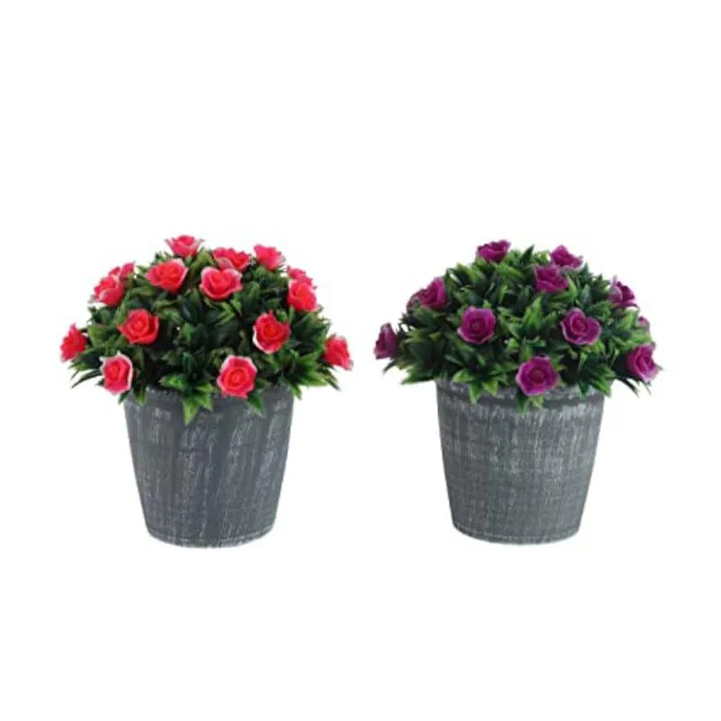 Opra Faux Plant In Garcia Pot - Set Of Two media 3