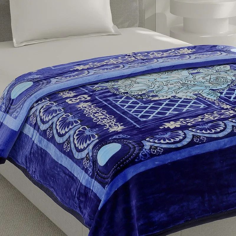 Monte Carlo Azure Dreamscape Blanket - 483 GSM media 3