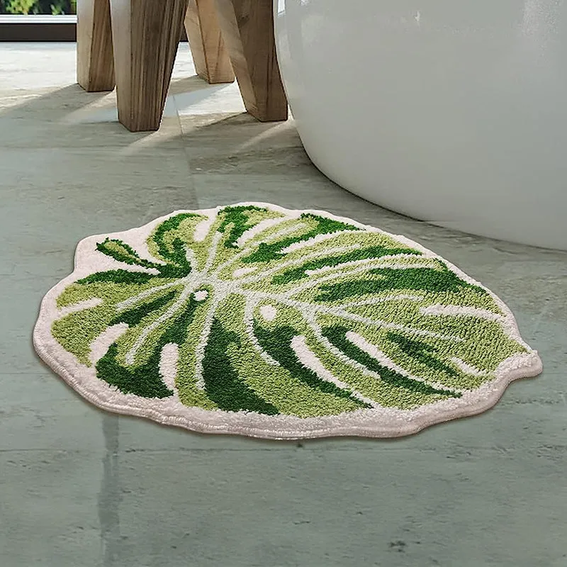 Monstera Elegance Bathmat media 4