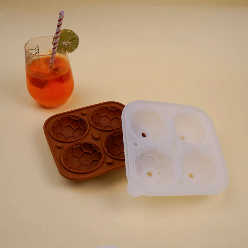 Blizz Silicone 4-Cube Ice Mould - Maroon media 1