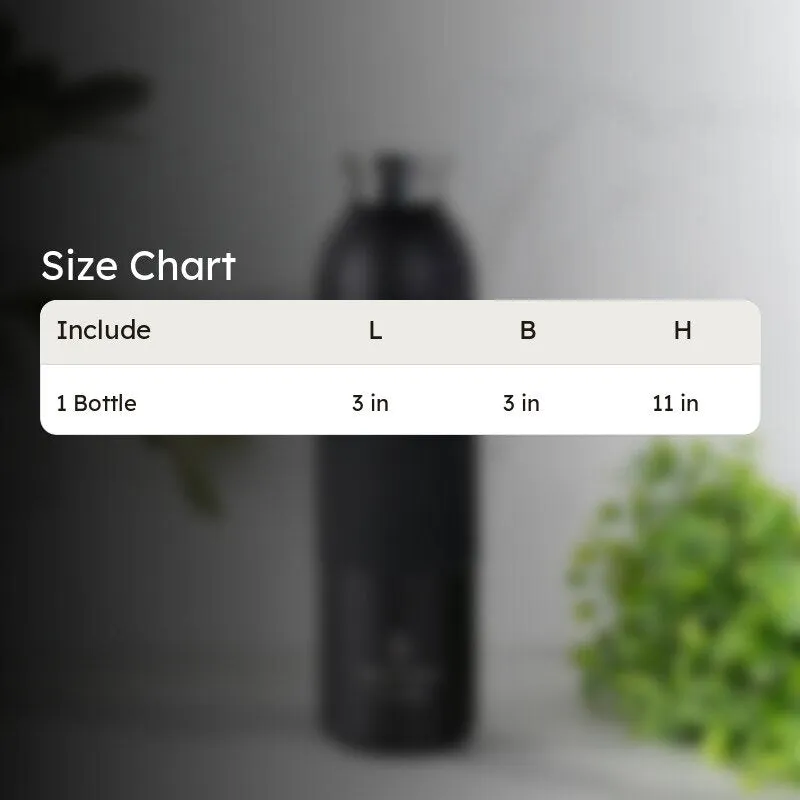 Keno Sip Water Bottle (Black) - 620 mL media 6