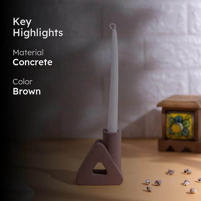 Trimney Candle Holder - Brown media 2