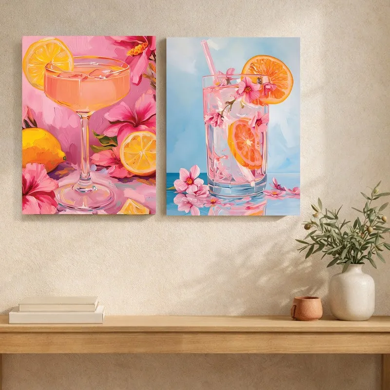Drink Culture Canvas Wall Art - Set of Two media 6