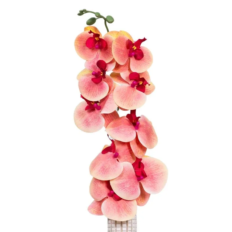 Graceful Artificial Orchids Flower Stick - Orange media 4