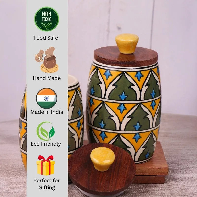 Handcrafted Jar (550 mL Each) - Set Of Two media 8