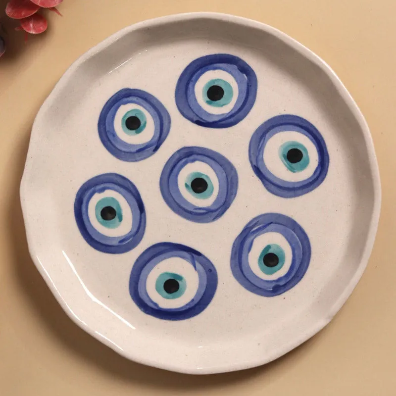 Evil Eye Muse Cup & Snack Plate - Two Piece Set media 3