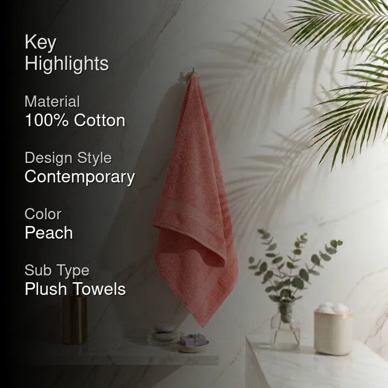Monte Carlo Softdale Pure Cotton Bath Towel - Peach media 2