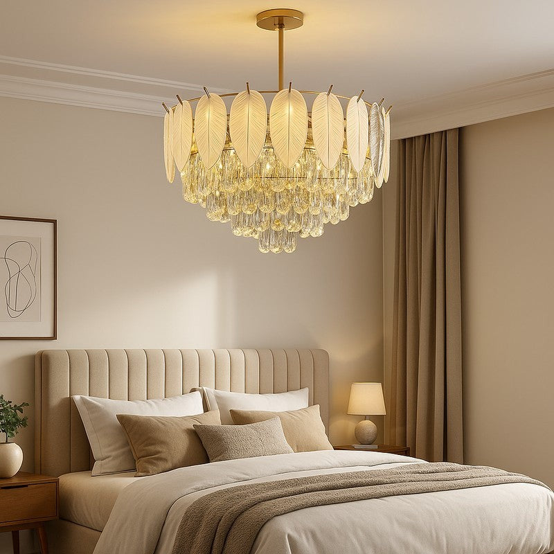 Majestic Glow Metal Chandelier media 5