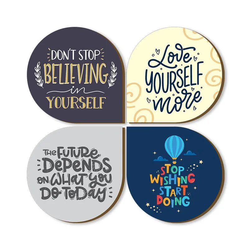 Start Doing Motivational MDF Wall Hanging - Four Piece Set media 3
